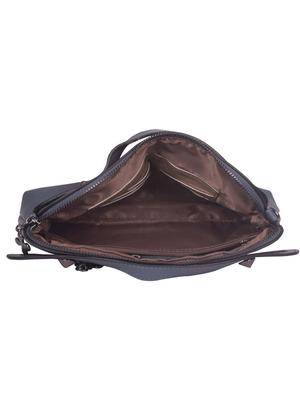 blue leatherette (pu) regular sling bag - 17015328 - Standard Image - 3