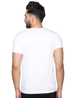 white solid t-shirt - 17019166 - Standard Image - 3