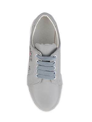 grey slip on casual shoe - 17022571 - Standard Image - 3