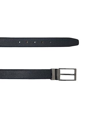 blackbrown leather belt - 17023873 - Standard Image - 3