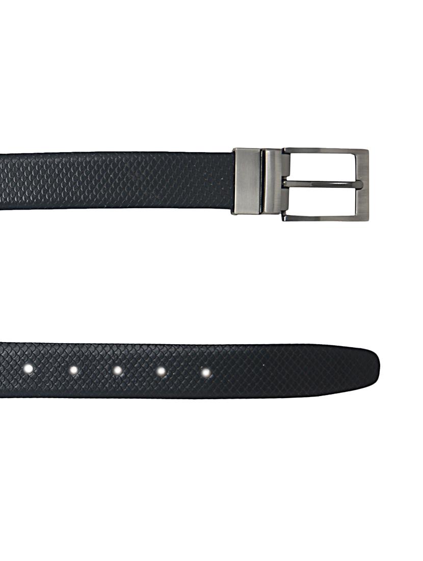 blackbrown leather belt - 17023874 - Zoom Image - 3