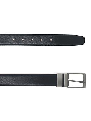 blackbrown leather belt - 17023888 - Standard Image - 3