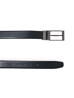 blackbrown leather belt - 17023889 - Standard Image - 3