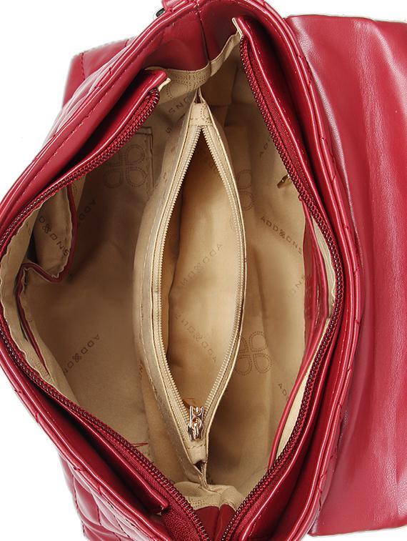 red leatherette (pu) regular handbag - 17025675 - Zoom Image - 3