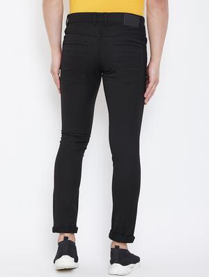 black plain jeans - 17031563 - Standard Image - 3