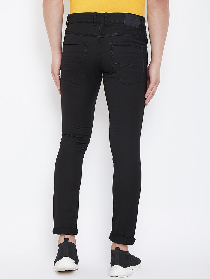 black plain jeans - 17031563 - Zoom Image - 3