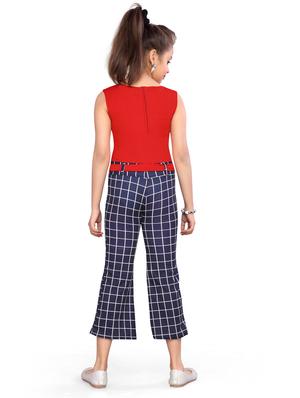 red cotton party gown - 17032064 - Standard Image - 3