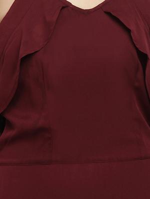 cami neck asymmetric dress - 17033835 - Standard Image - 6
