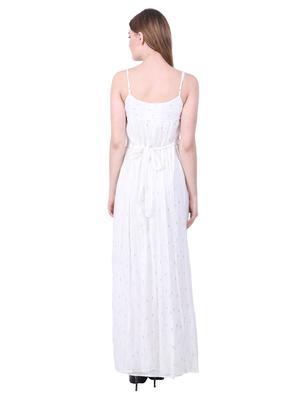 tie back cami neck maxi dress - 17064558 - Standard Image - 3