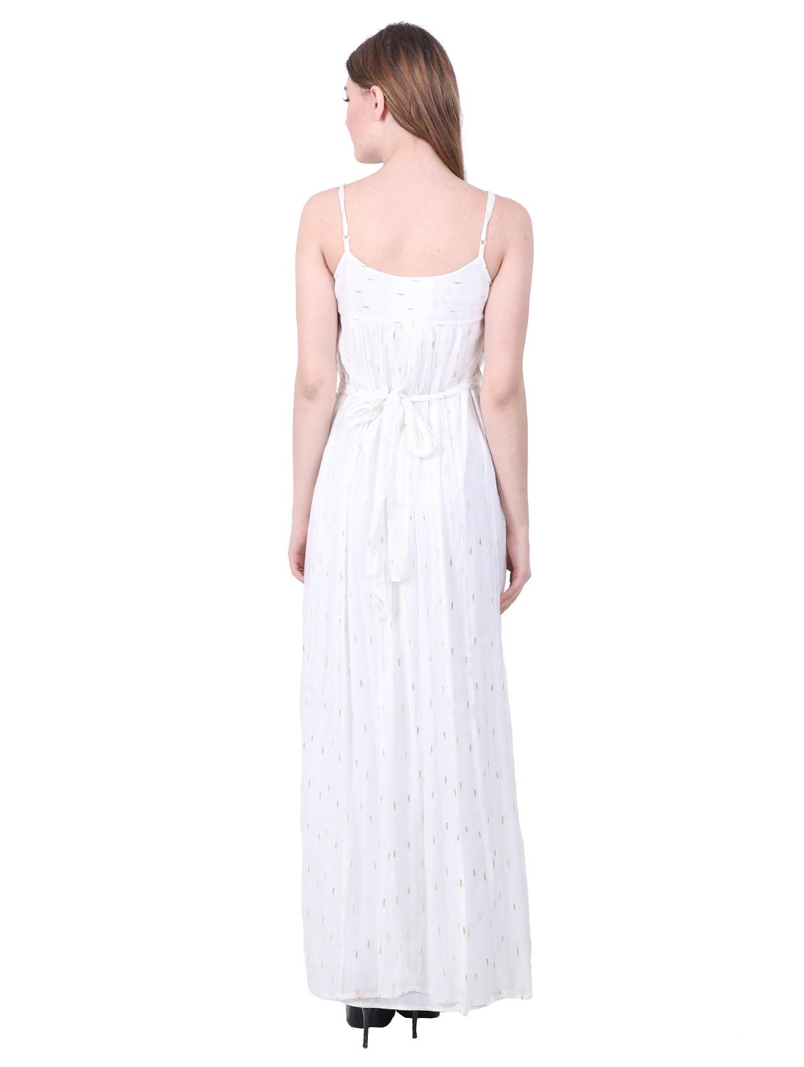 tie back cami neck maxi dress - 17064558 - Zoom Image - 3
