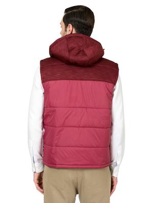 red nylon quilted jacket - 17071972 - Standard Image - 3