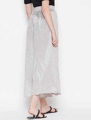 grey polyester palazzos - 17072667 - Standard Image - 3