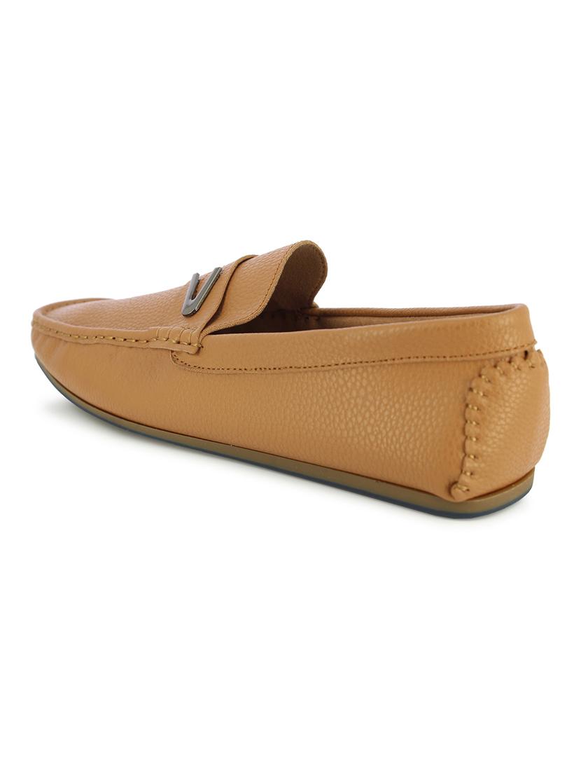 tan slip on loafers - 17080595 - Zoom Image - 3