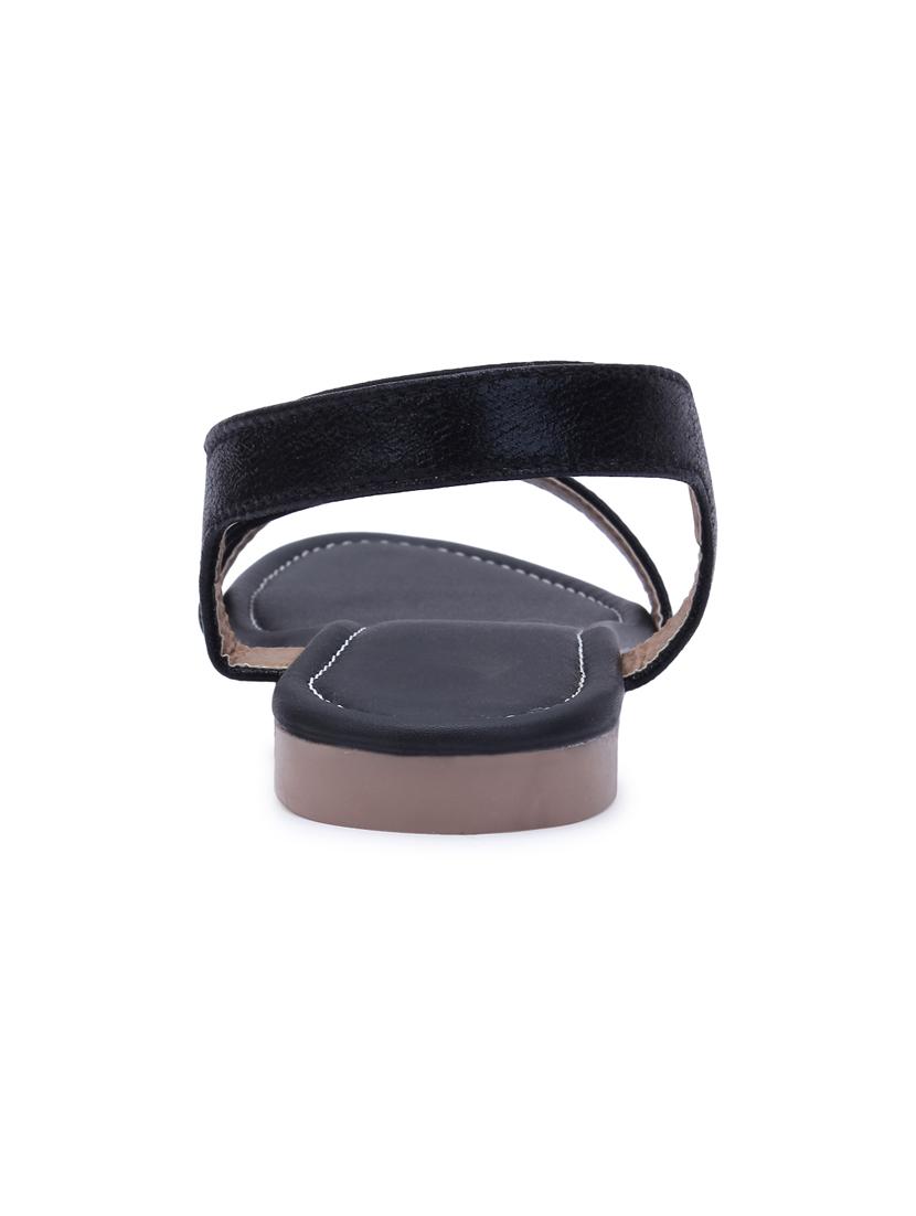 black back strap sandals - 17086820 - Zoom Image - 3