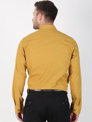 yellow printed casual shirt - 17127431 - Standard Image - 3