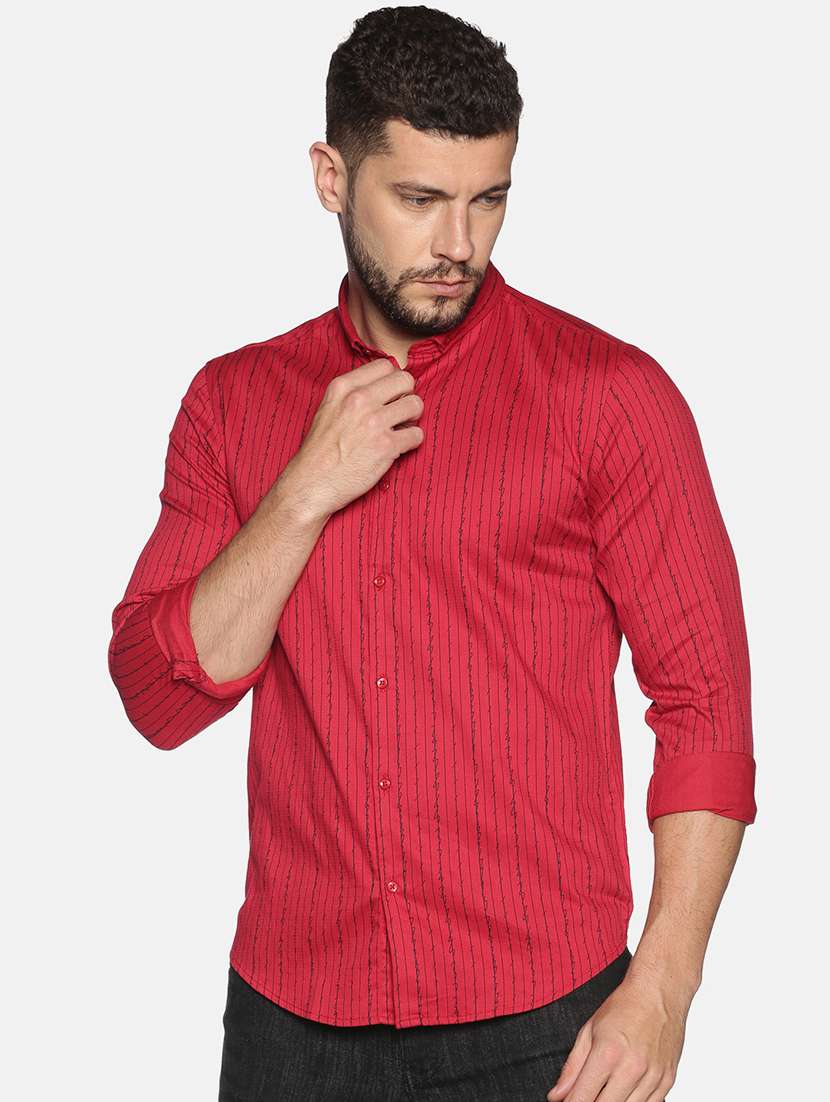 mens stripes casual shirt