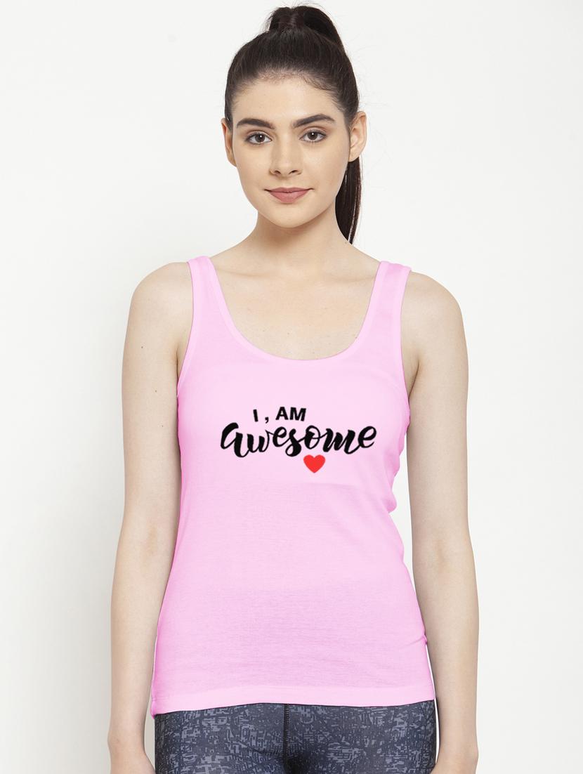 women's tank top shoulder strap top