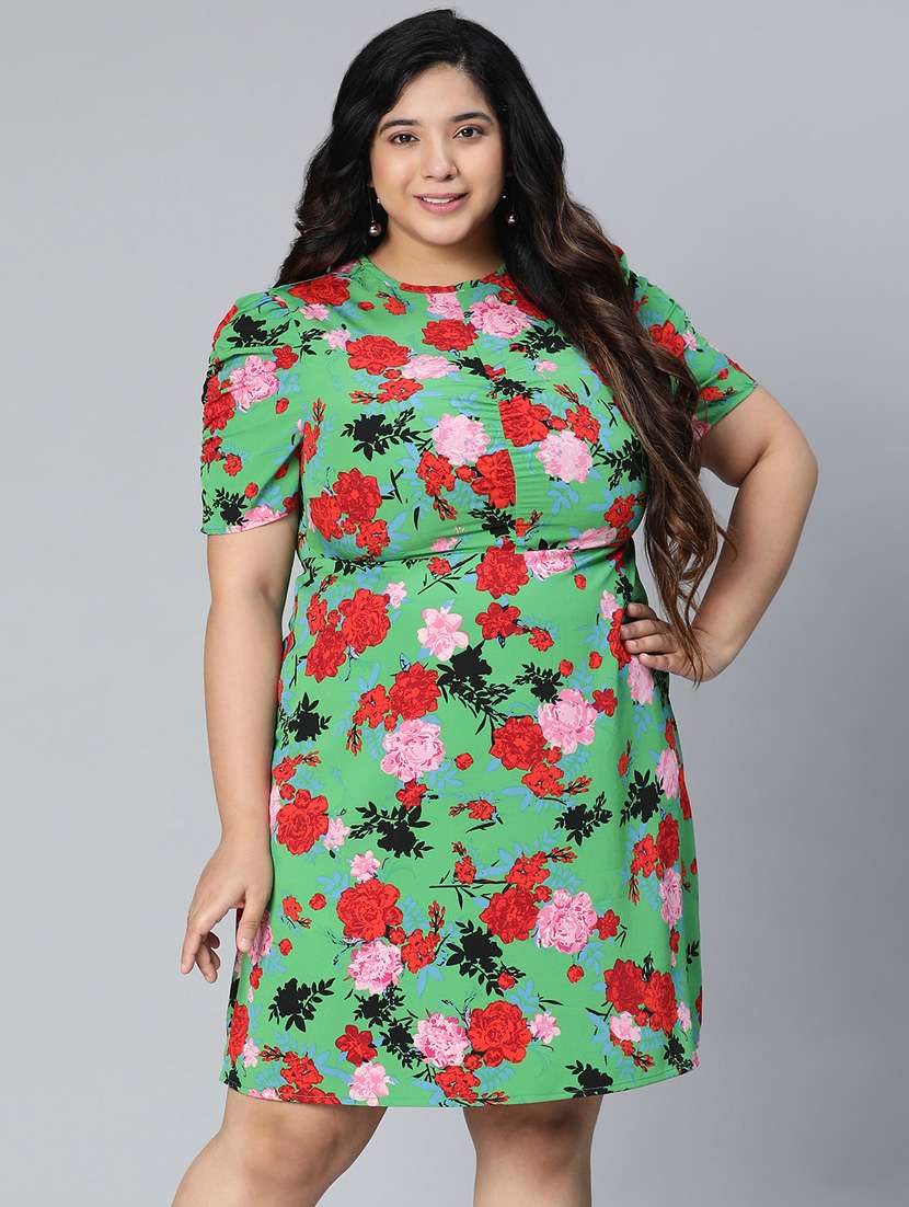 women's floral dress