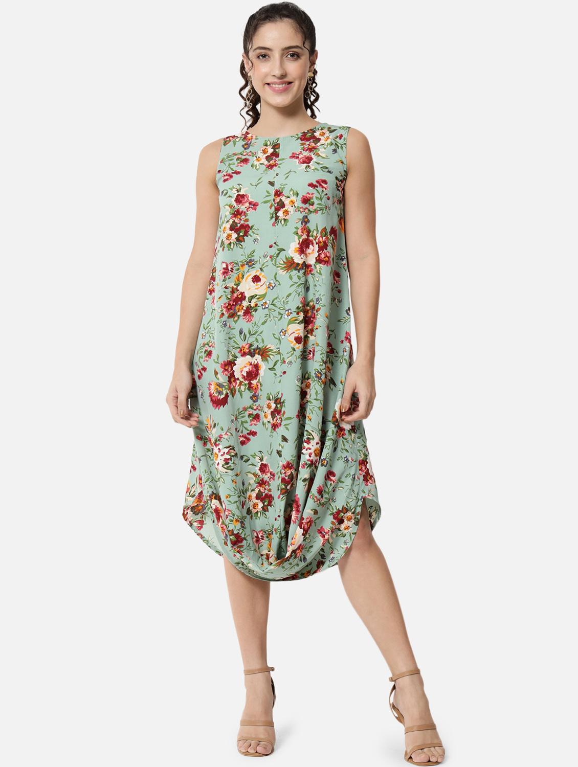 women's floral dress