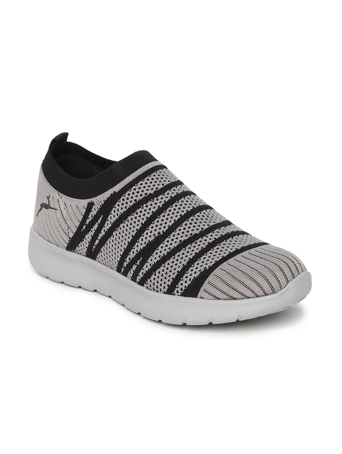 black slip on casual shoes
