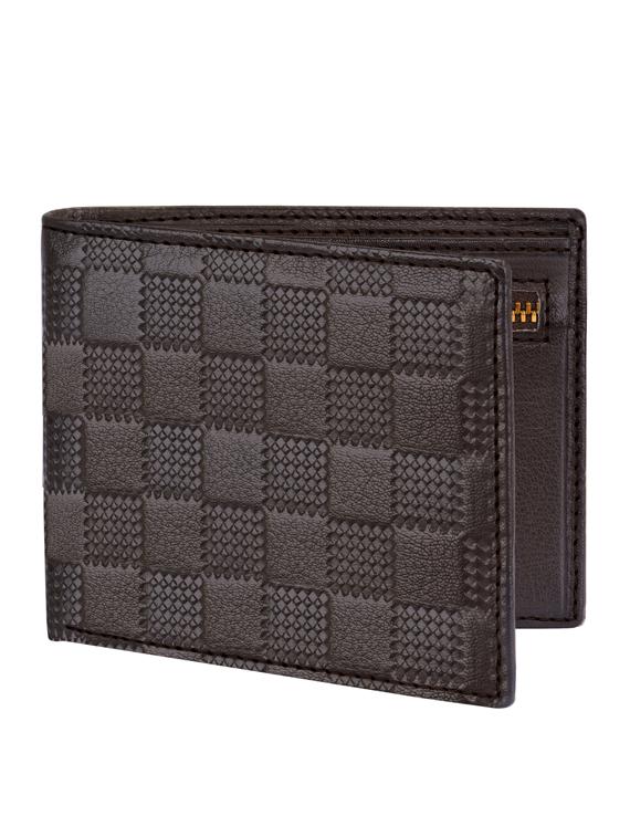 brown leather wallet