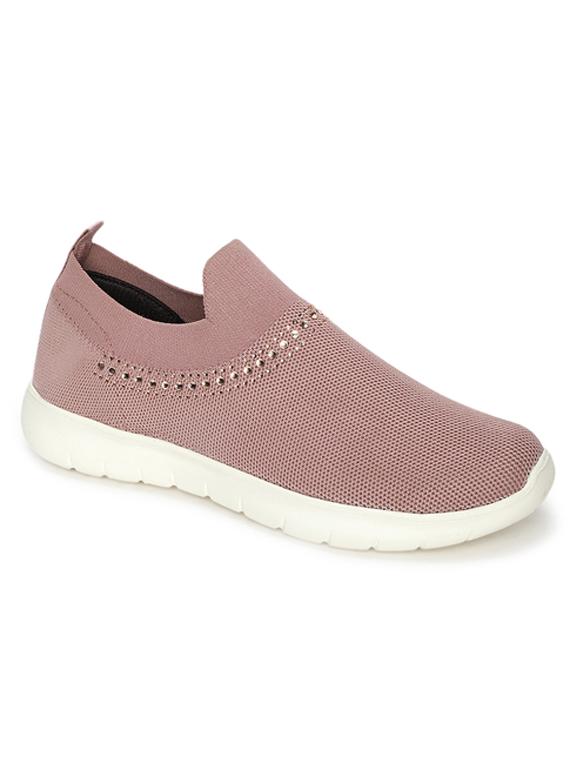 solid slip on casual shoe
