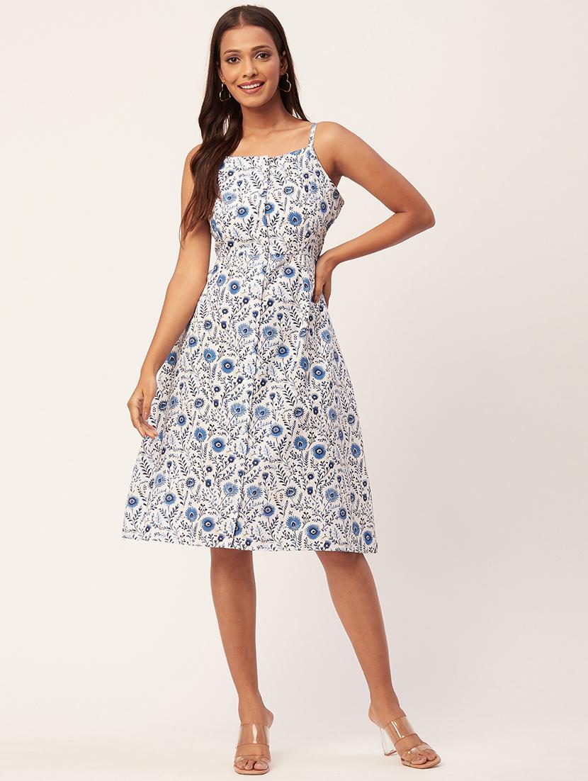 women's floral dress