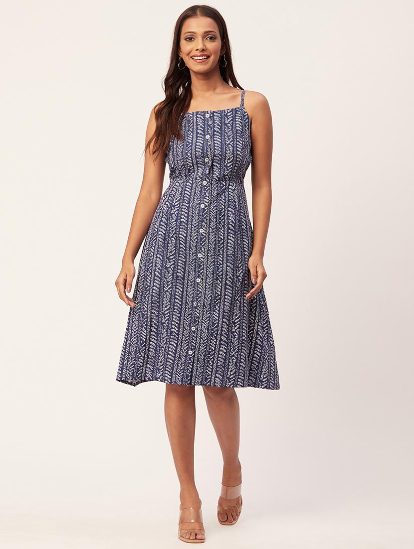 women's self design dress