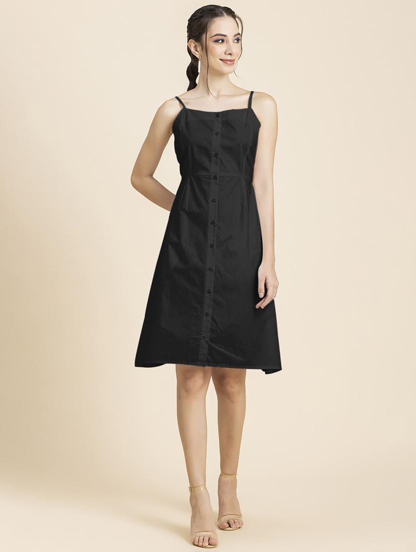 women's solid dress