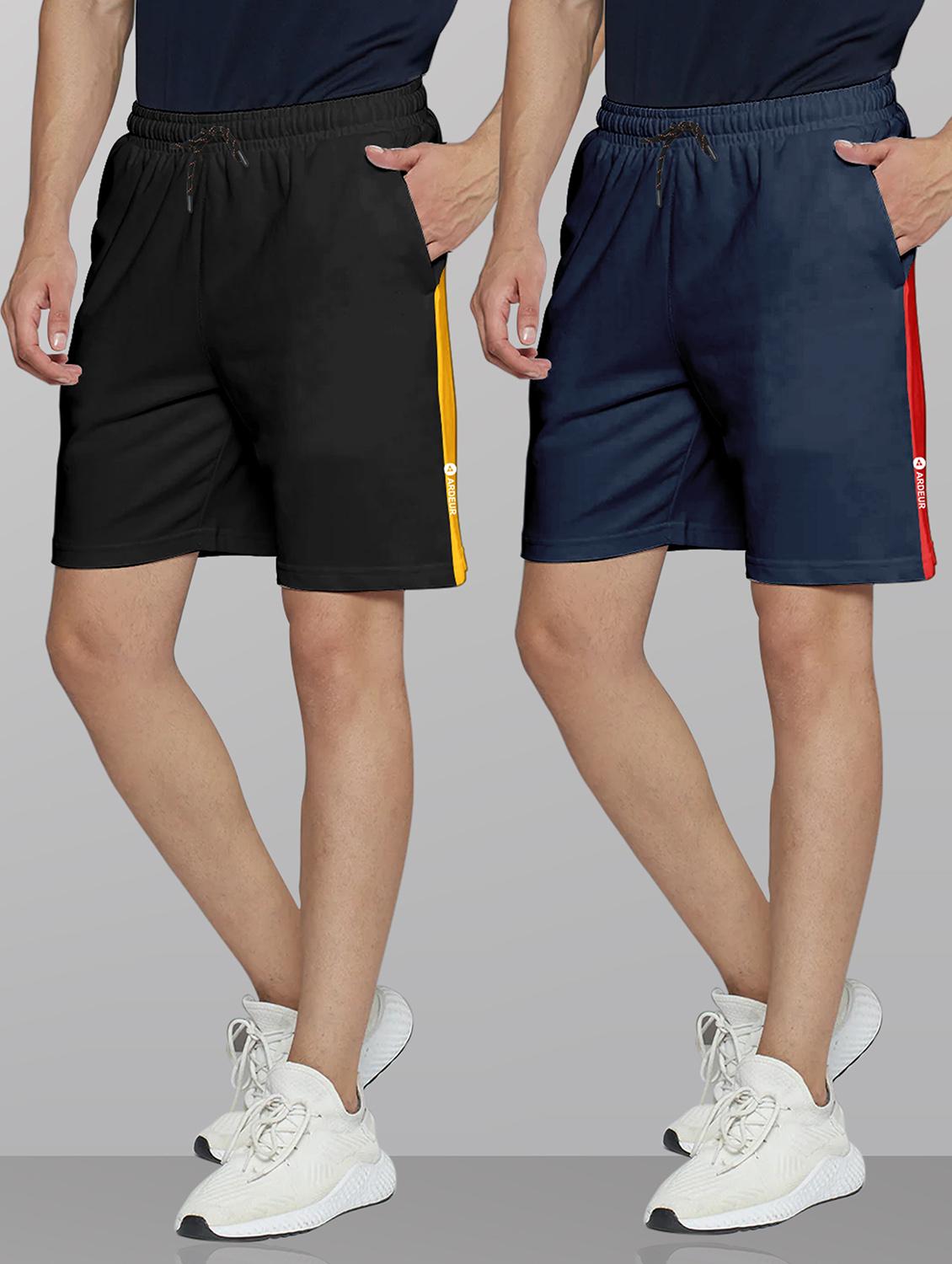 men pack of 2 mid rise shorts