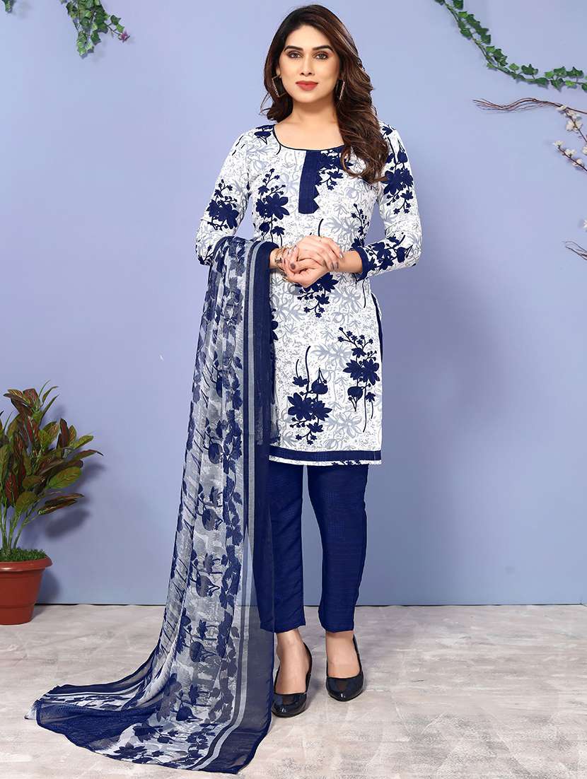 women white unstitched suit