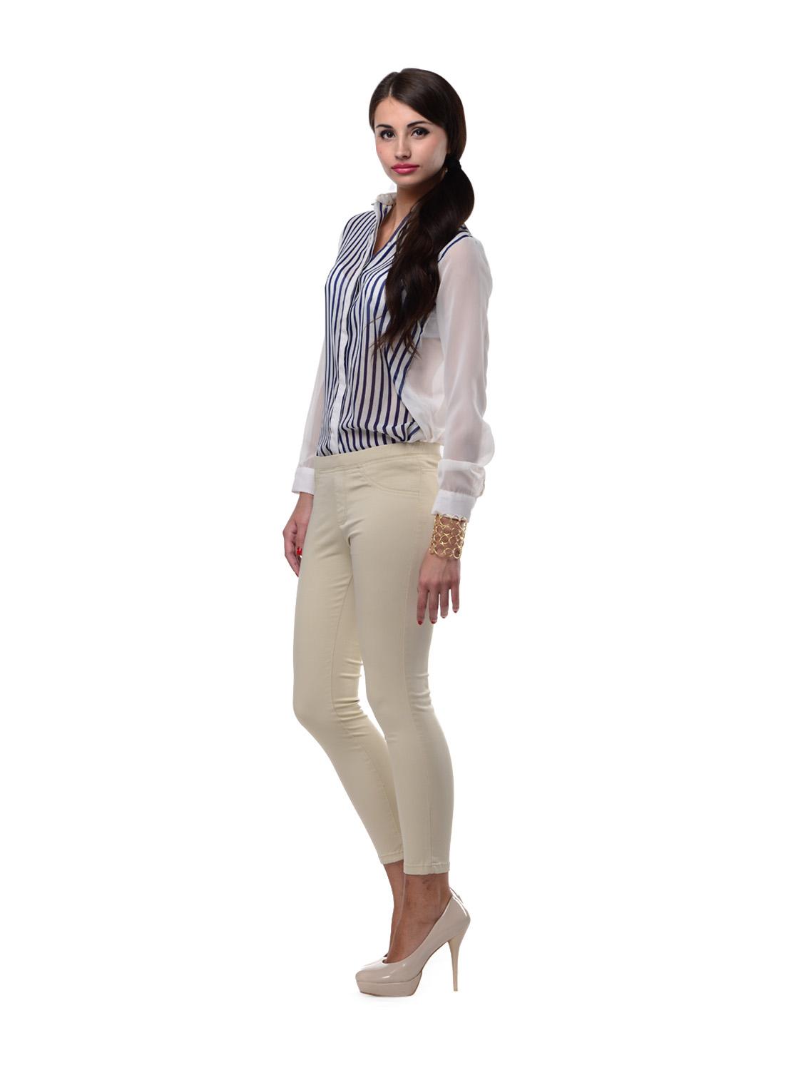 Trendy Khaki Trousers - 26733 - Zoom Image - 3