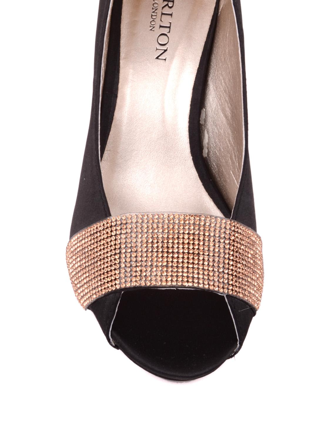 Elegant Black Peep Toes - 28707 - Zoom Image - 6
