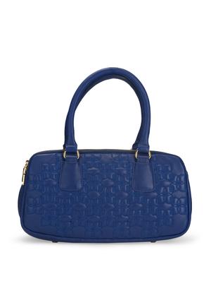 Indigo Blue Tote With Textured Detailing - 35717 - Standard Image - 6