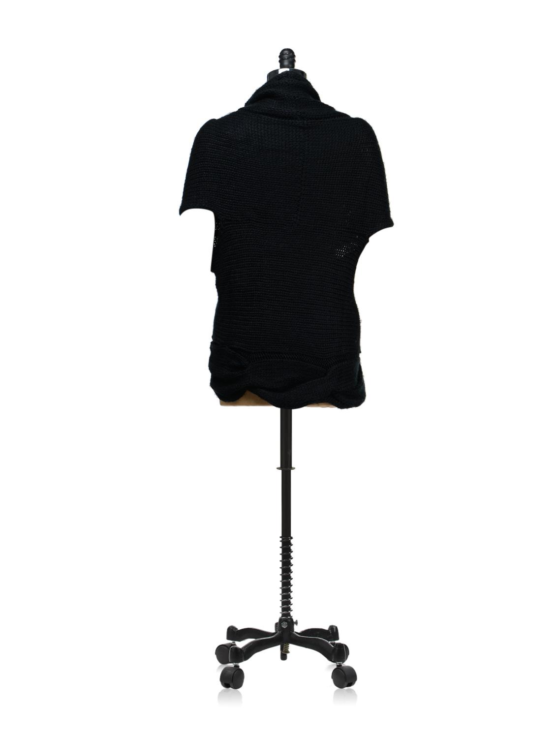Knitted Black Bolero - 43860 - Zoom Image - 3
