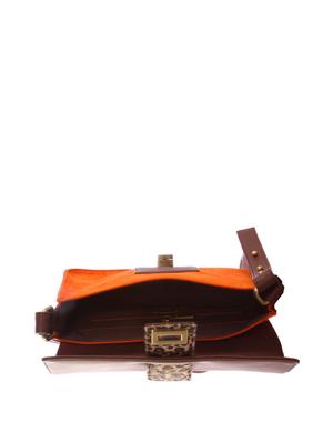 clutch with Animal Print Buckle - 47851 - Standard Image - 3