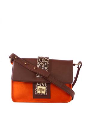 clutch with Animal Print Buckle - 47851 - Standard Image - 6