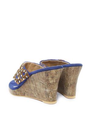 Antique Zari Work Wedges - 47875 - Standard Image - 3