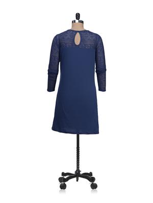 navy blue lace dress - 50684 - Standard Image - 3