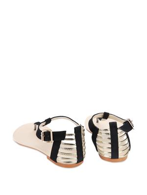 T-Strap Buckled Sandals - 50955 - Standard Image - 3