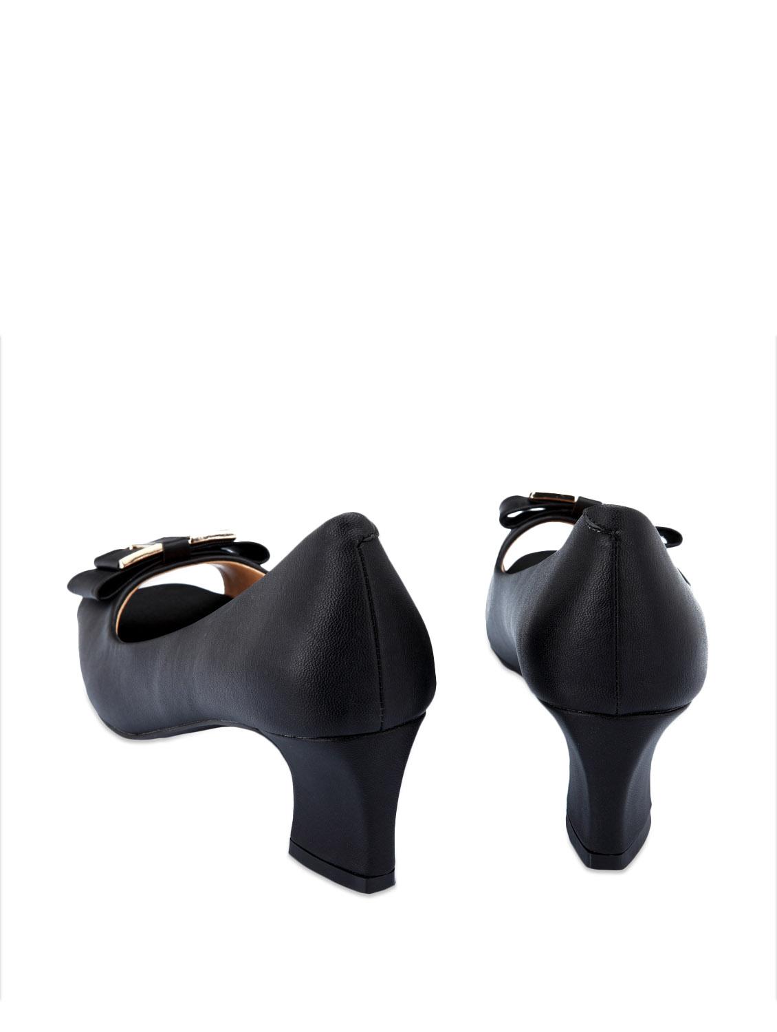 Classy Black Peep Toes - 50997 - Zoom Image - 3