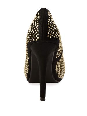 pheddies black stud by stud embellished stilettos - 54909 - Standard Image - 3