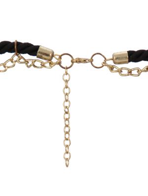 trendy intertwined necklace - 57412 - Standard Image - 3