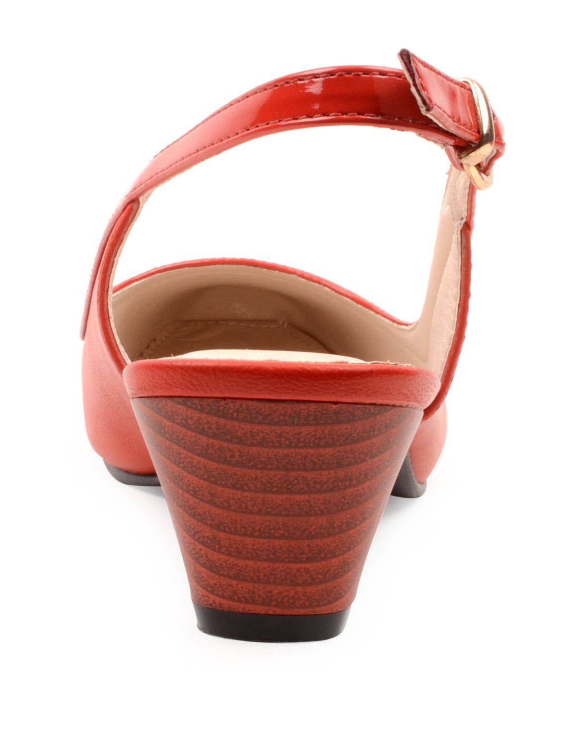 Red Court Shoes - 57619 - Zoom Image - 3