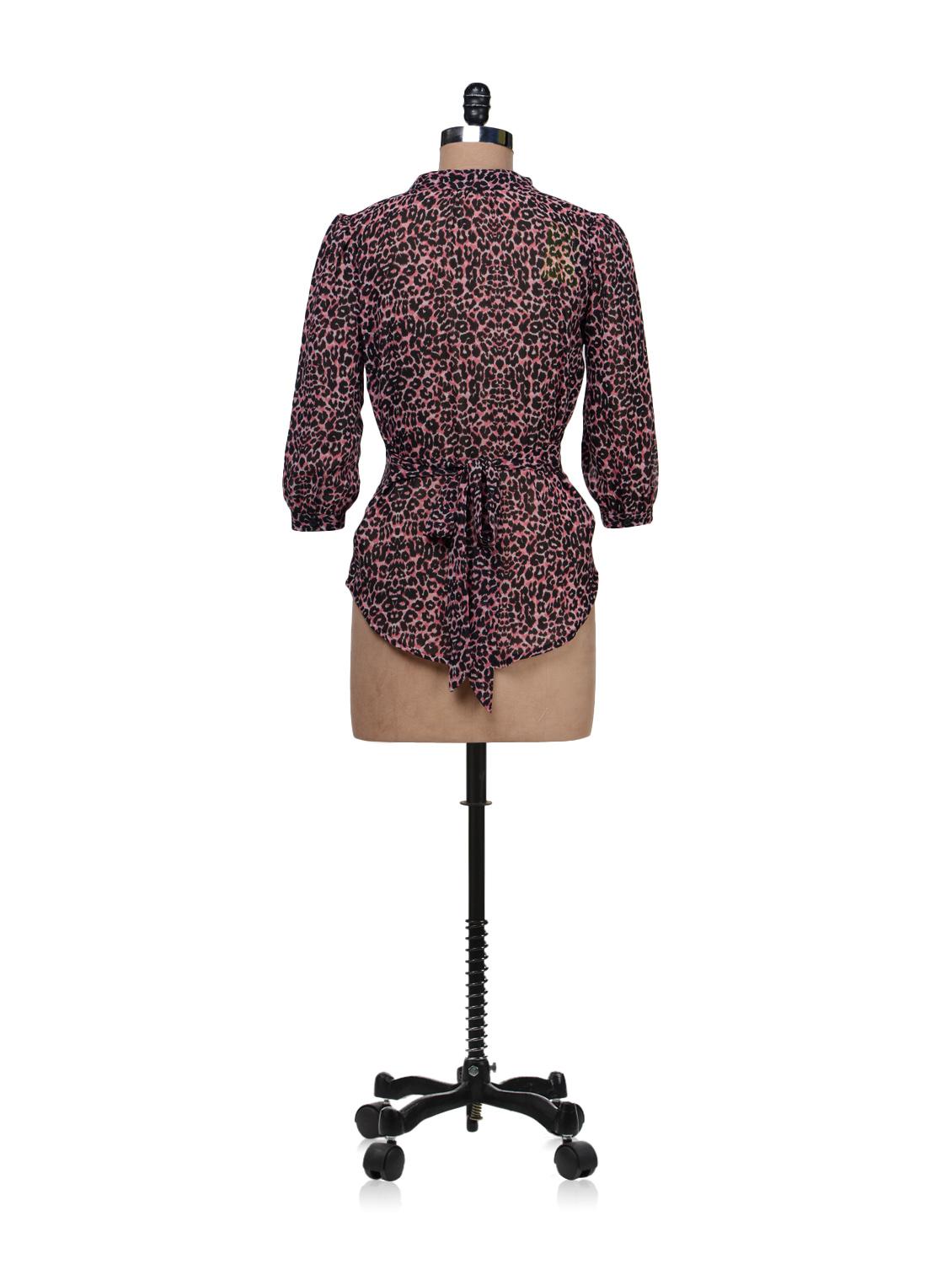 leopard print shirt - 58132 - Zoom Image - 3