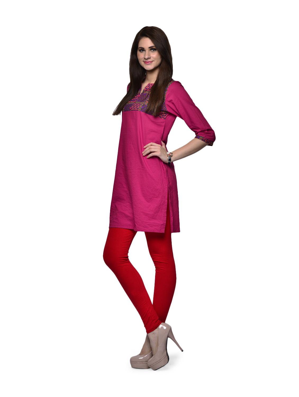 red and light yellow leggings - 78641 - Zoom Image - 3