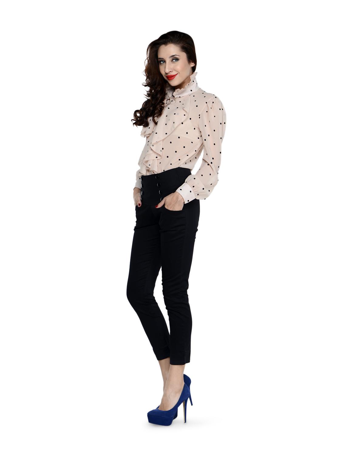 black crop pants - 864160 - Zoom Image - 3