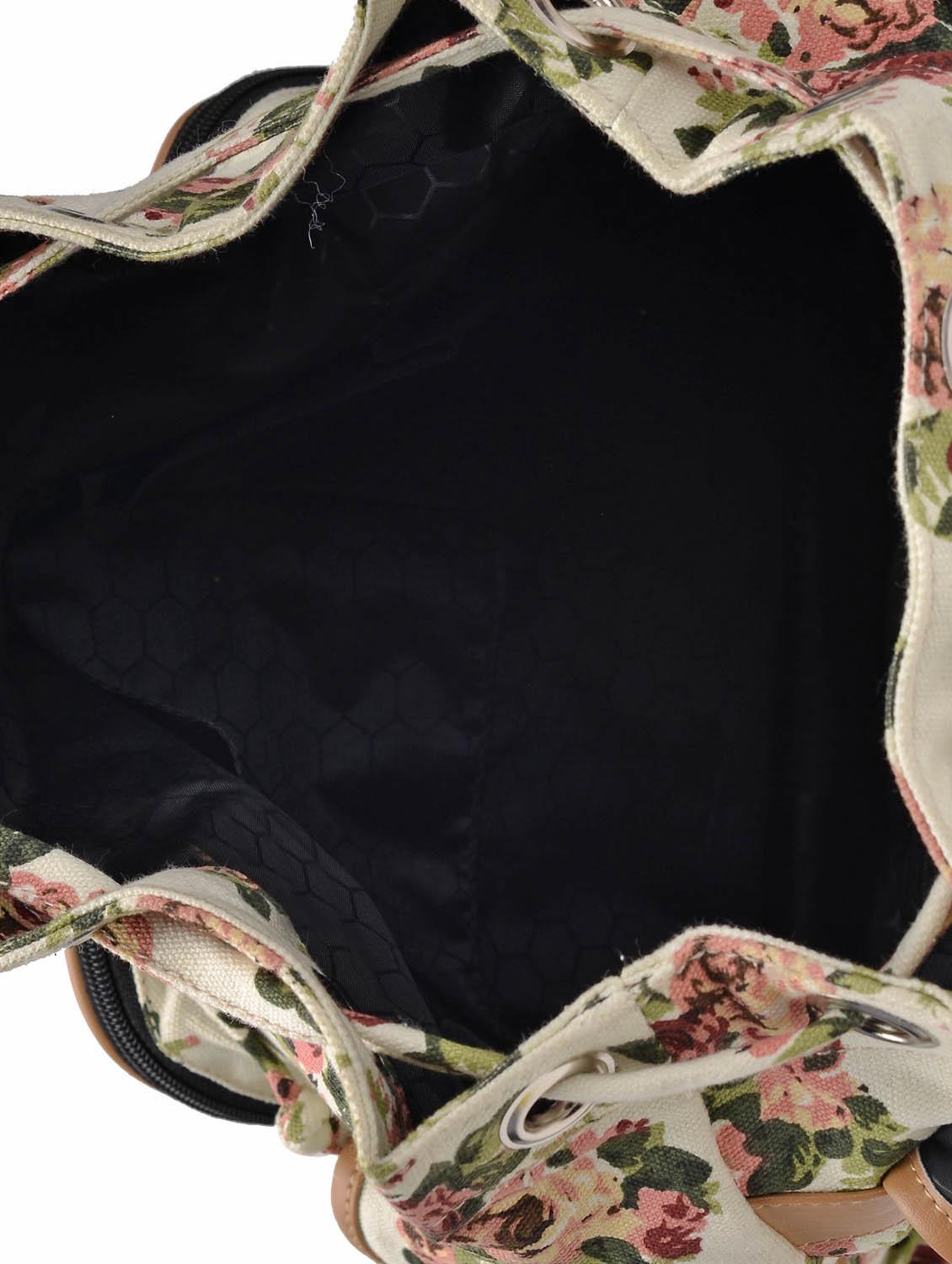 Rose print back pack - 866017 - Zoom Image - 3