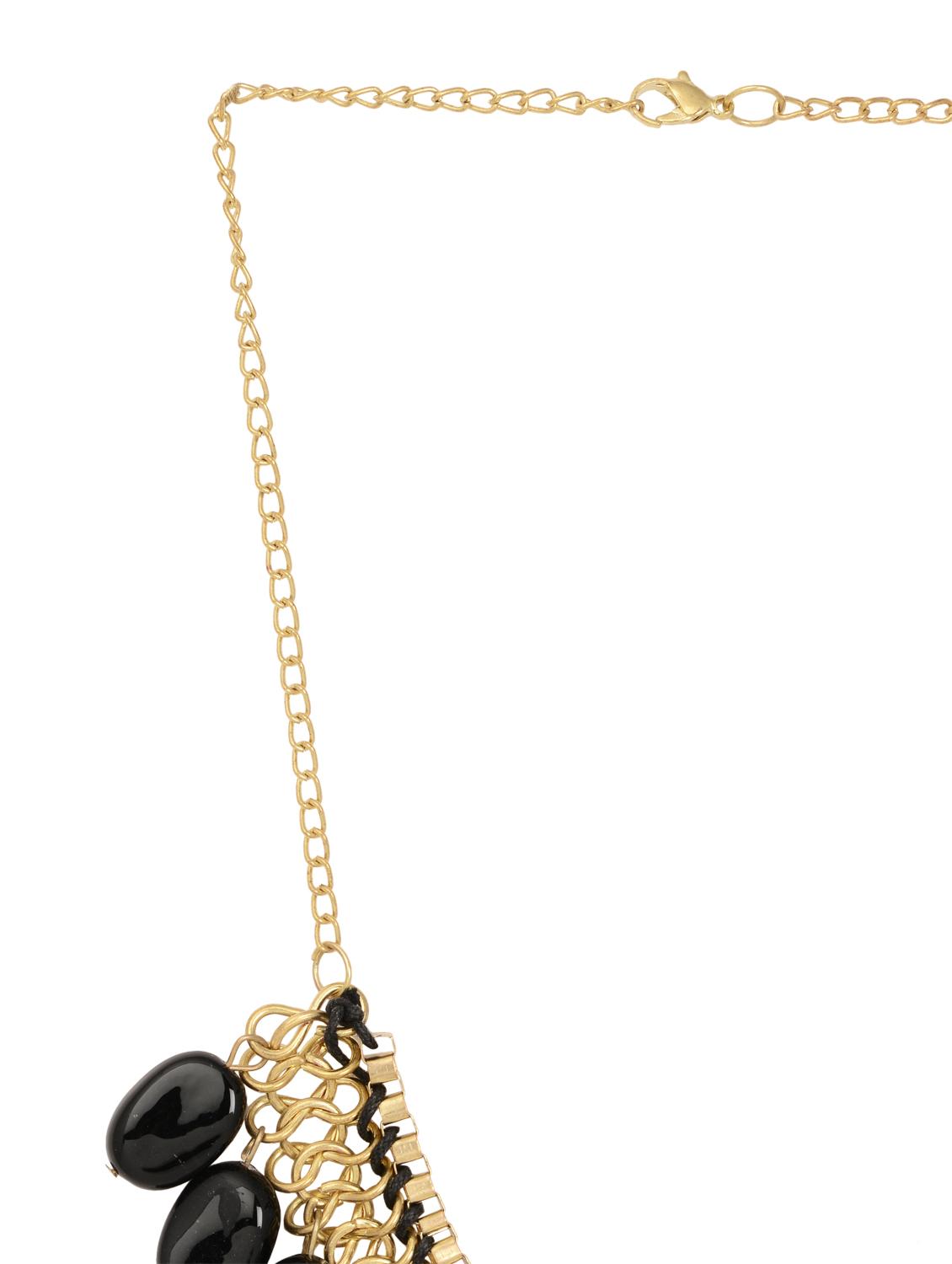 Onyx stone round neckpiece - 886246 - Zoom Image - 3