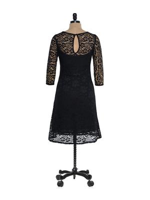 black lace dress - 894291 - Standard Image - 3